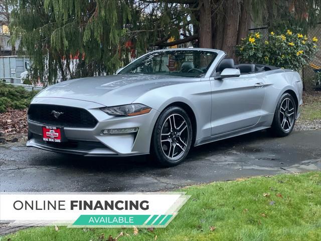 used 2020 Ford Mustang car, priced at $19,999