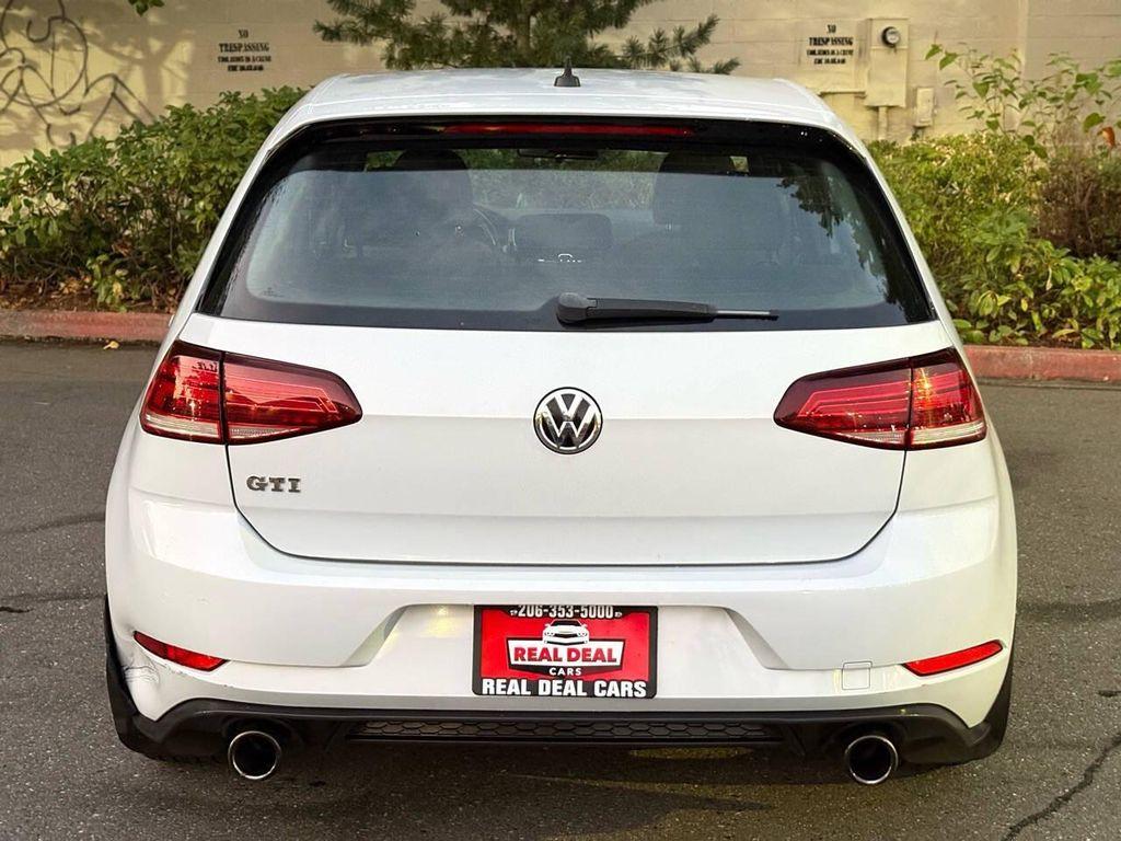 used 2018 Volkswagen Golf GTI car, priced at $19,999
