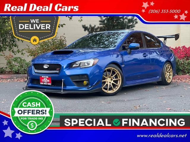 used 2015 Subaru WRX STI car, priced at $23,999