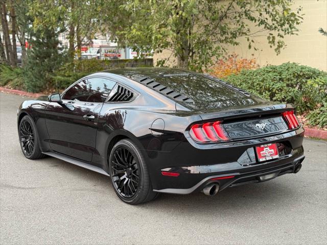 used 2018 Ford Mustang car, priced at $19,999