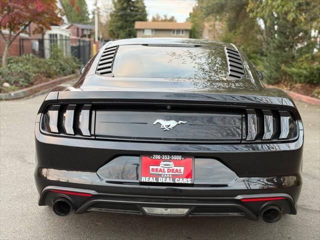 used 2018 Ford Mustang car, priced at $19,999