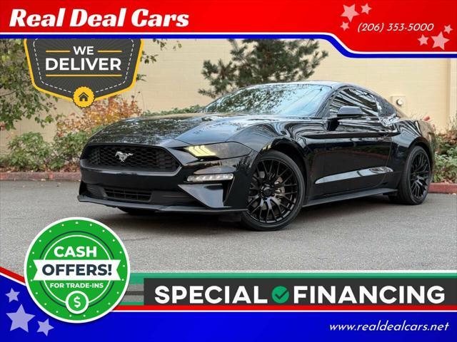 used 2018 Ford Mustang car, priced at $19,999