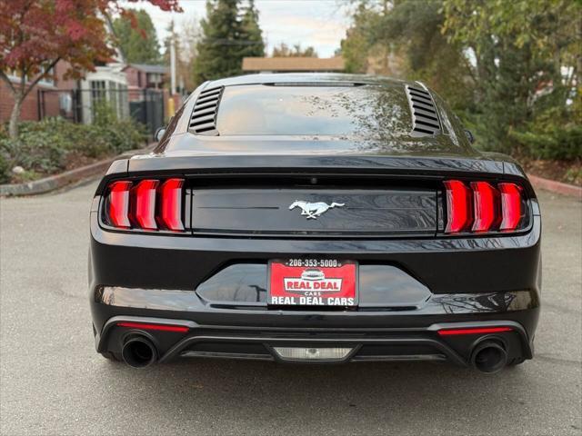 used 2018 Ford Mustang car, priced at $19,999