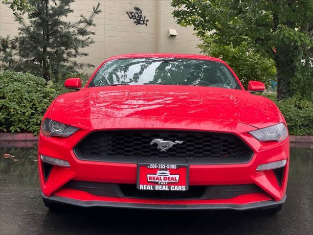 used 2018 Ford Mustang car, priced at $21,999