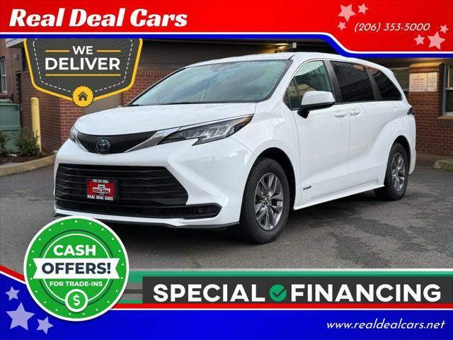 used 2021 Toyota Sienna car, priced at $29,999