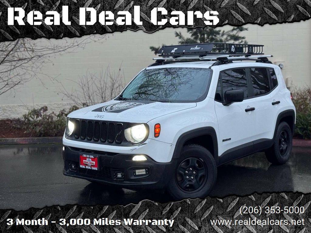 used 2017 Jeep Renegade car, priced at $8,999