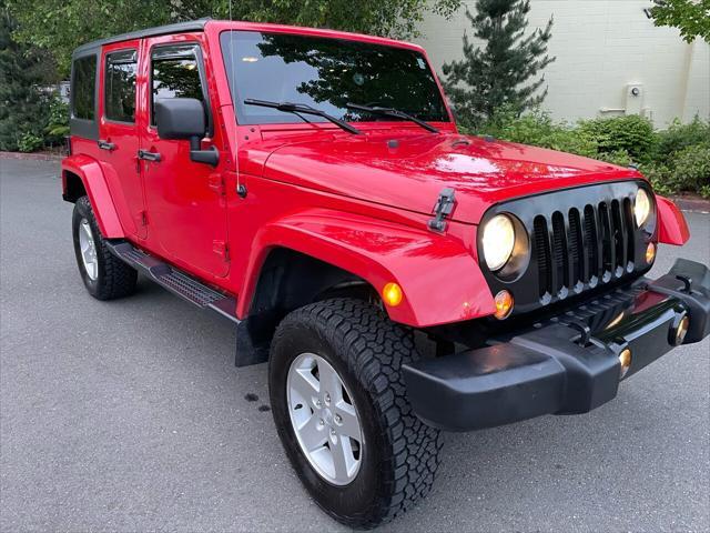 used 2014 Jeep Wrangler Unlimited car, priced at $14,999