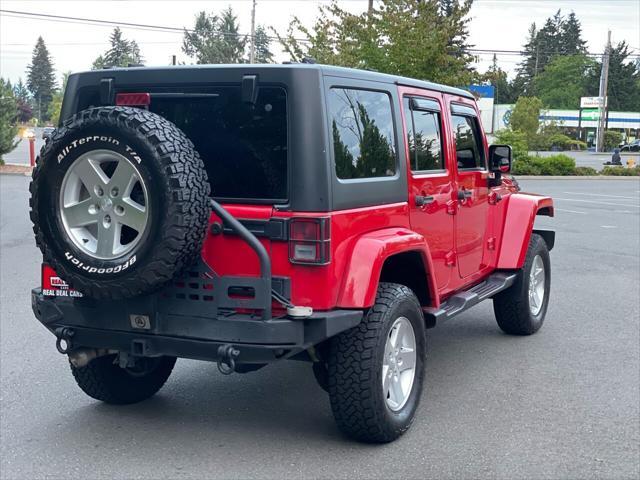 used 2014 Jeep Wrangler Unlimited car, priced at $14,999