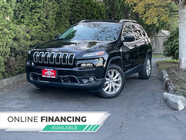 used 2014 Jeep Cherokee car, priced at $17,499