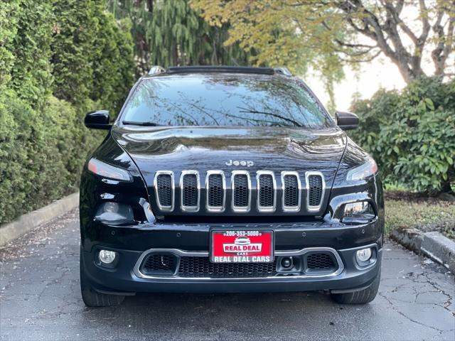 used 2014 Jeep Cherokee car, priced at $17,199