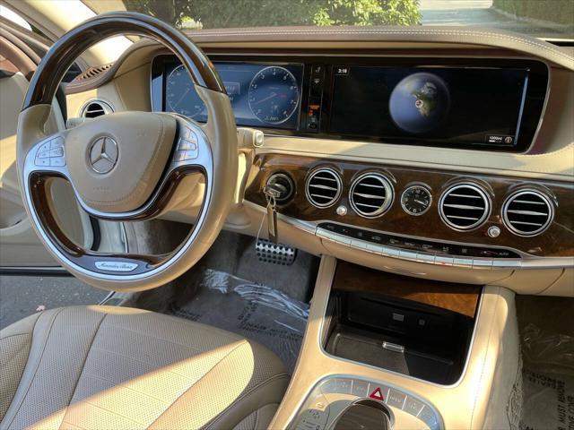 used 2017 Mercedes-Benz S-Class car, priced at $37,999