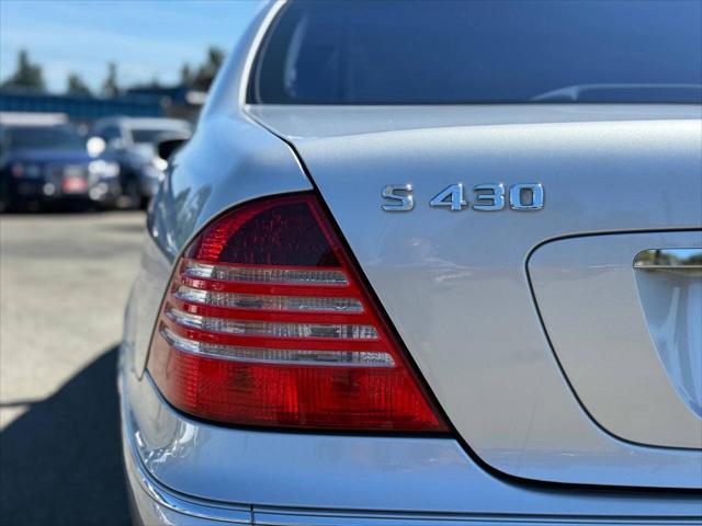 used 2004 Mercedes-Benz S-Class car, priced at $8,999