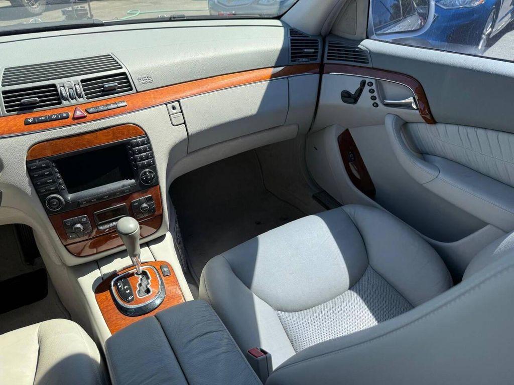 used 2004 Mercedes-Benz S-Class car, priced at $8,999
