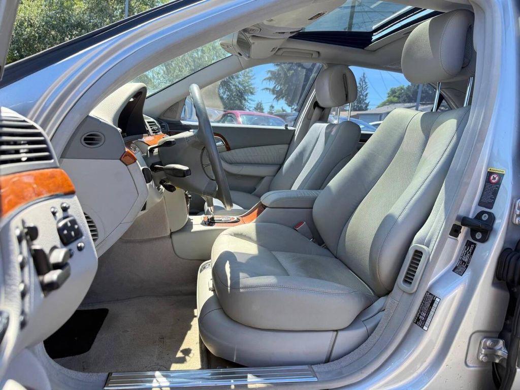 used 2004 Mercedes-Benz S-Class car, priced at $8,999