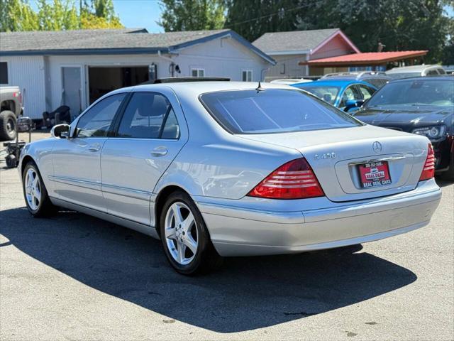 used 2004 Mercedes-Benz S-Class car, priced at $8,999