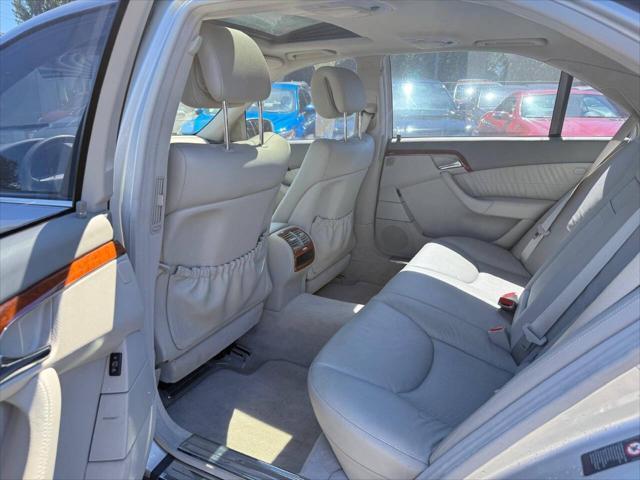 used 2004 Mercedes-Benz S-Class car, priced at $8,999