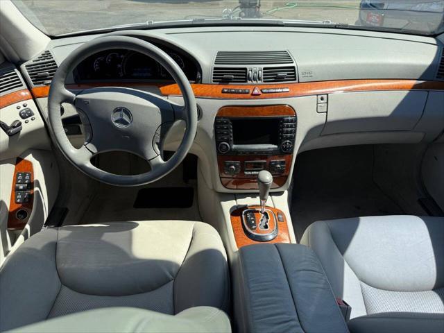 used 2004 Mercedes-Benz S-Class car, priced at $8,999