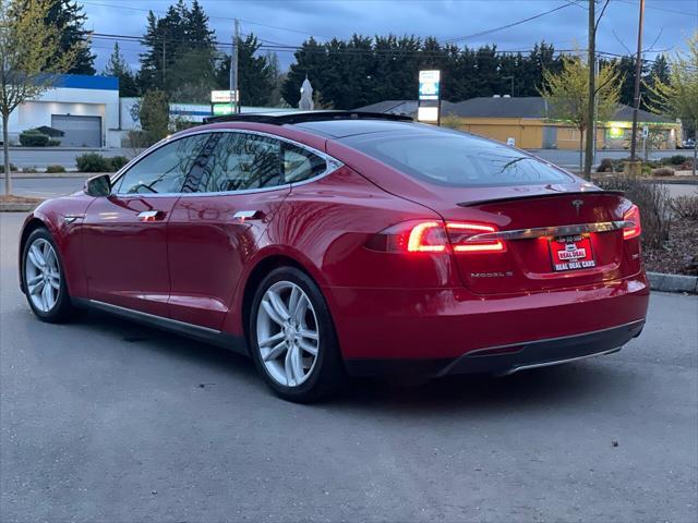 used 2013 Tesla Model S car, priced at $21,999