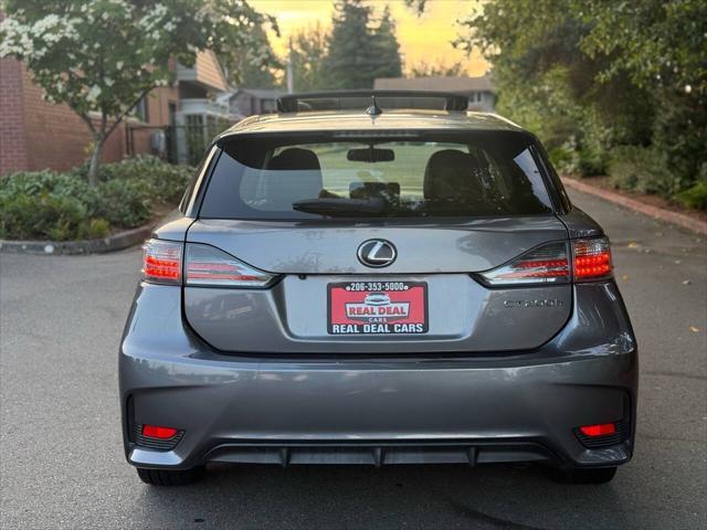 used 2015 Lexus CT 200h car, priced at $13,499