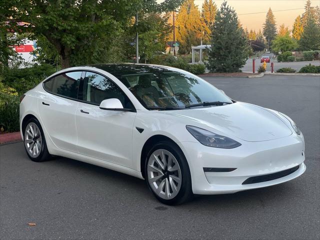 used 2023 Tesla Model 3 car, priced at $26,999