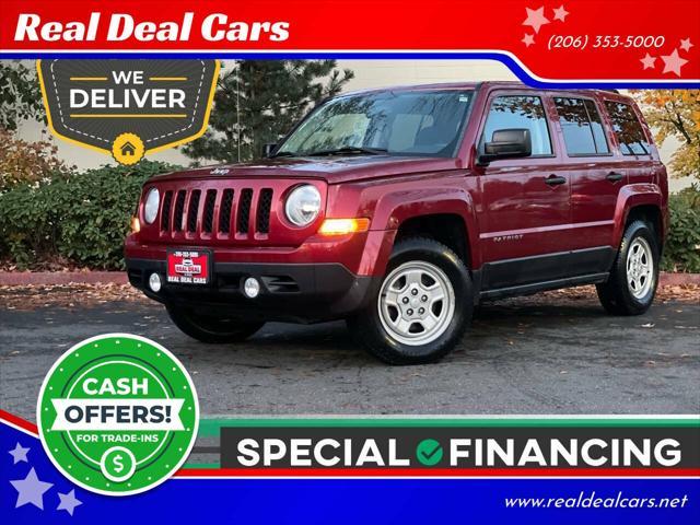 used 2015 Jeep Patriot car, priced at $8,999