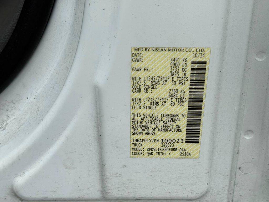 used 2014 Nissan NV Cargo NV2500 HD car, priced at $17,999