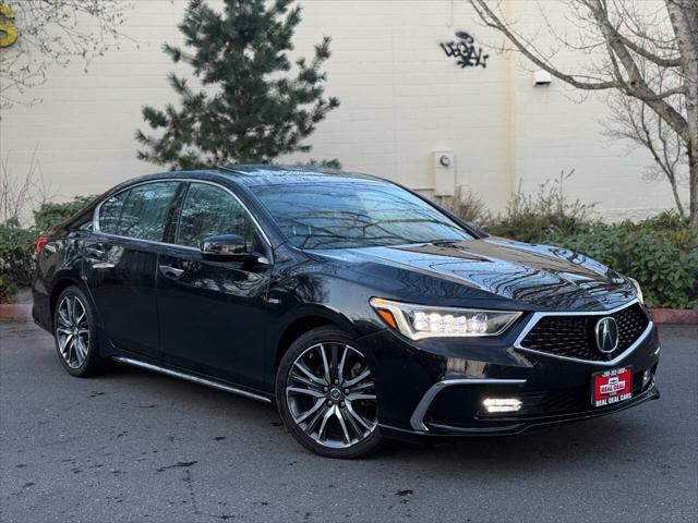 used 2018 Acura RLX Sport Hybrid car, priced at $29,999