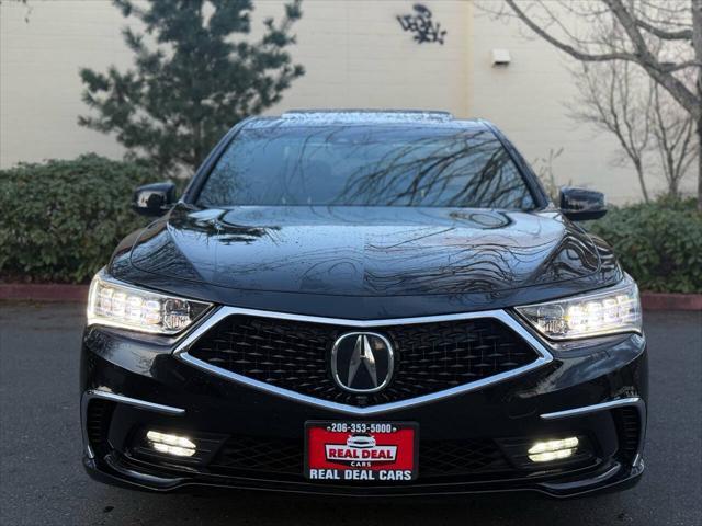 used 2018 Acura RLX Sport Hybrid car, priced at $29,999