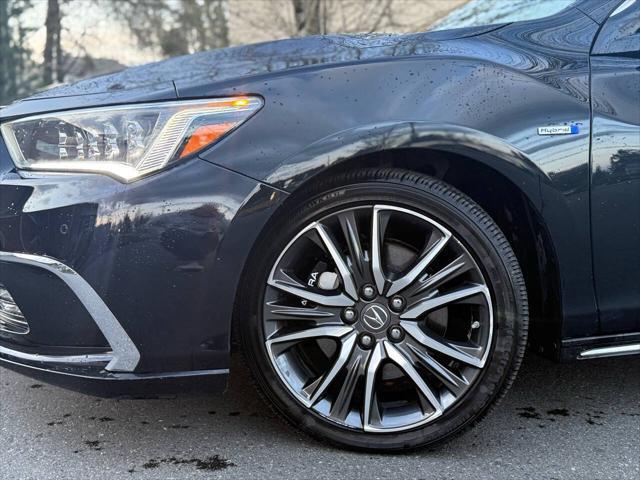 used 2018 Acura RLX Sport Hybrid car, priced at $29,999