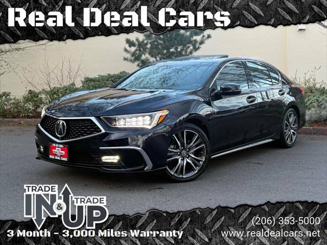used 2018 Acura RLX Sport Hybrid car, priced at $29,999