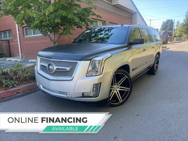 used 2015 Cadillac Escalade ESV car, priced at $28,499