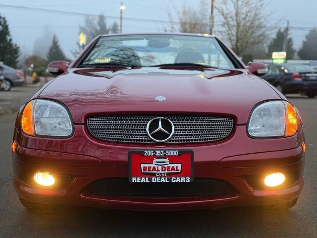 used 2002 Mercedes-Benz SLK-Class car, priced at $14,999