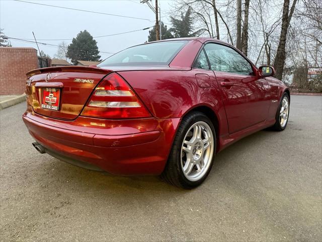 used 2002 Mercedes-Benz SLK-Class car, priced at $14,999