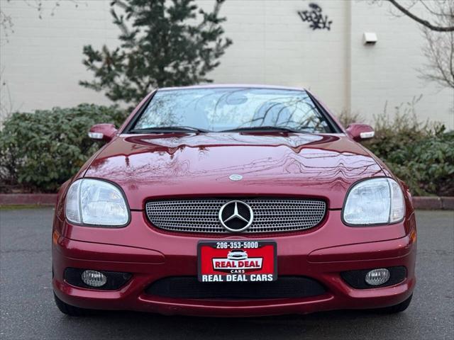 used 2002 Mercedes-Benz SLK-Class car, priced at $14,999