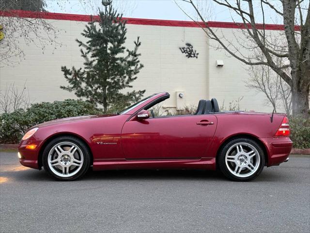 used 2002 Mercedes-Benz SLK-Class car, priced at $14,999