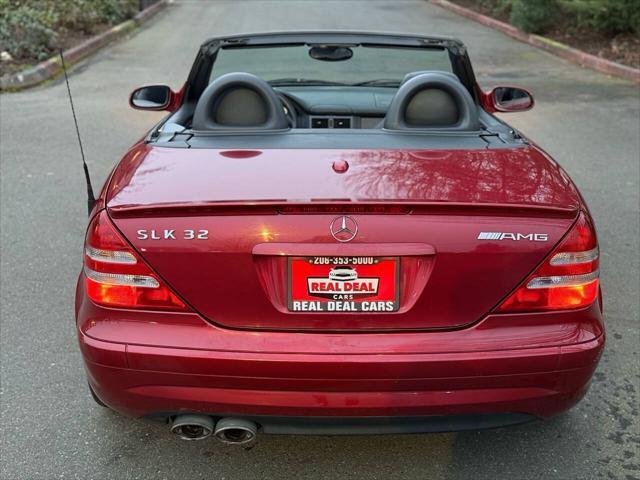 used 2002 Mercedes-Benz SLK-Class car, priced at $14,999