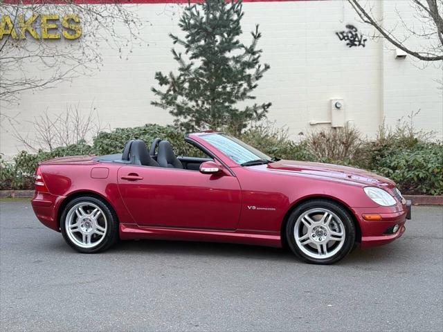 used 2002 Mercedes-Benz SLK-Class car, priced at $14,999