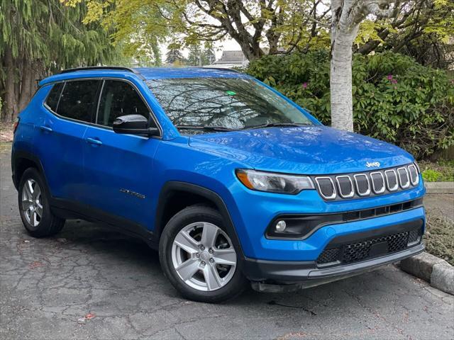 used 2022 Jeep Compass car, priced at $22,999