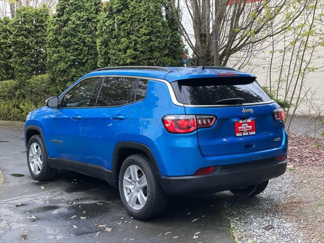 used 2022 Jeep Compass car, priced at $22,999