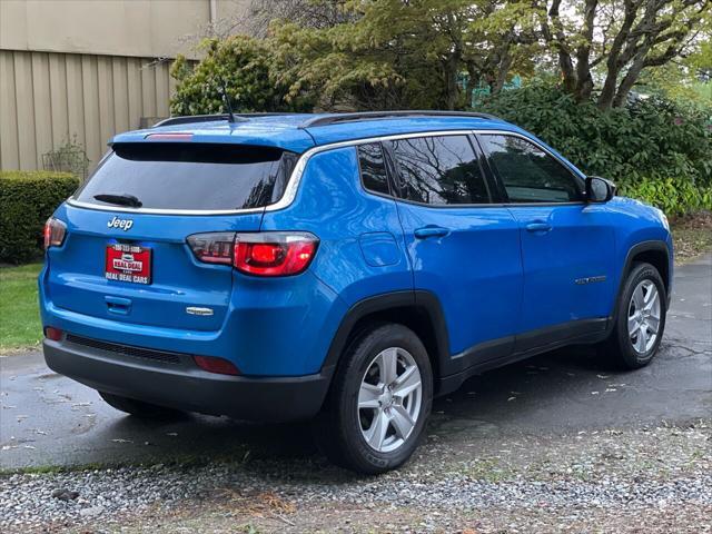 used 2022 Jeep Compass car, priced at $19,999