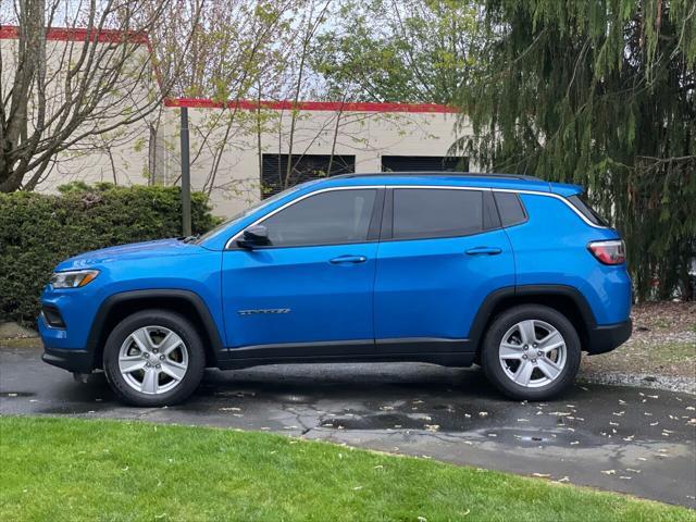 used 2022 Jeep Compass car, priced at $22,999