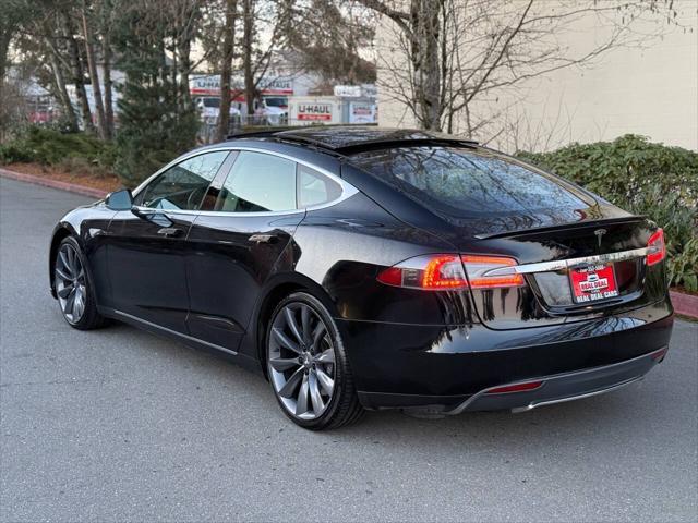 used 2012 Tesla Model S car, priced at $19,999