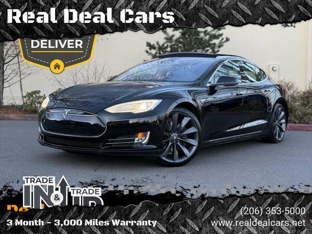 used 2012 Tesla Model S car, priced at $19,999