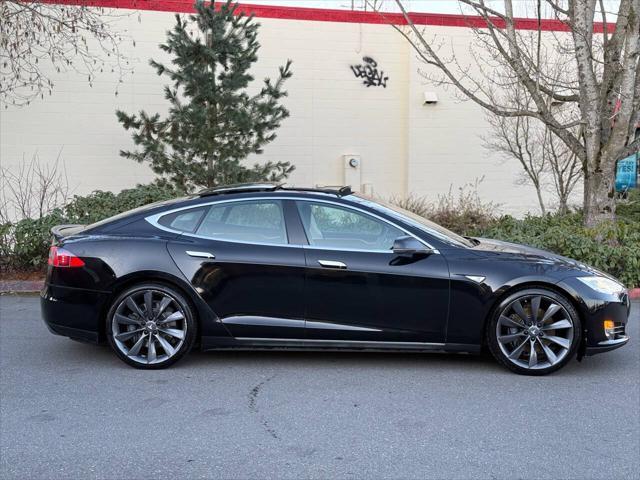 used 2012 Tesla Model S car, priced at $19,999