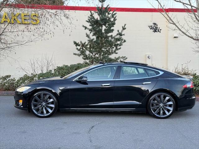 used 2012 Tesla Model S car, priced at $19,999