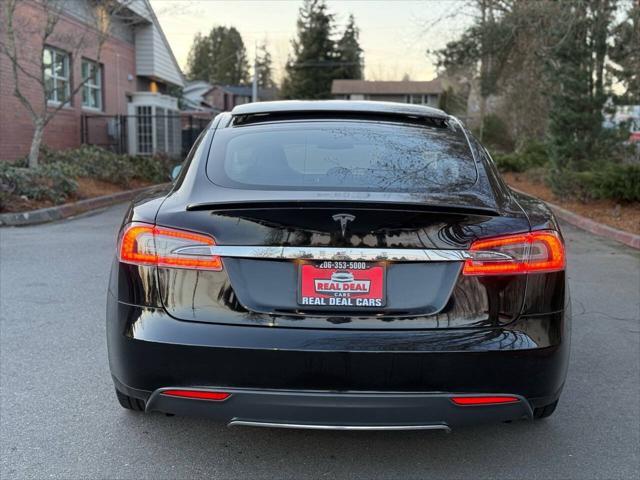 used 2012 Tesla Model S car, priced at $19,999