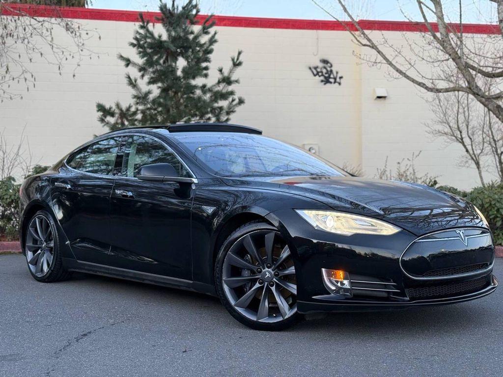 used 2012 Tesla Model S car, priced at $16,999