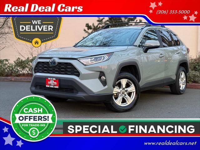 used 2021 Toyota RAV4 Hybrid car, priced at $21,999