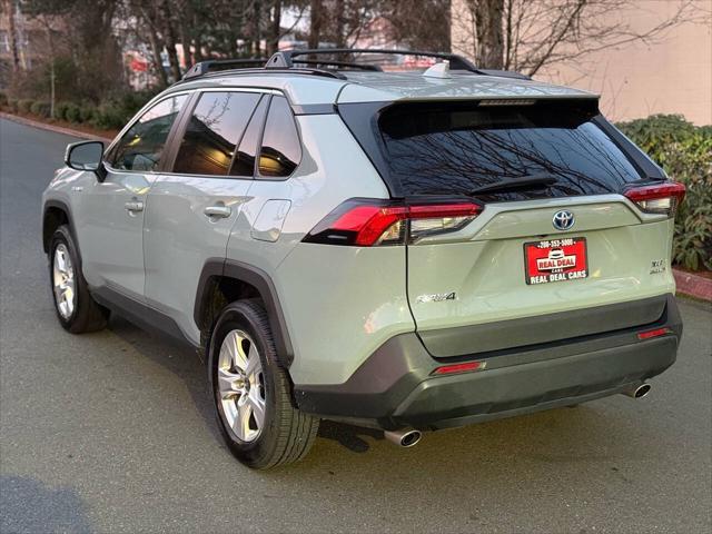 used 2021 Toyota RAV4 Hybrid car, priced at $21,999