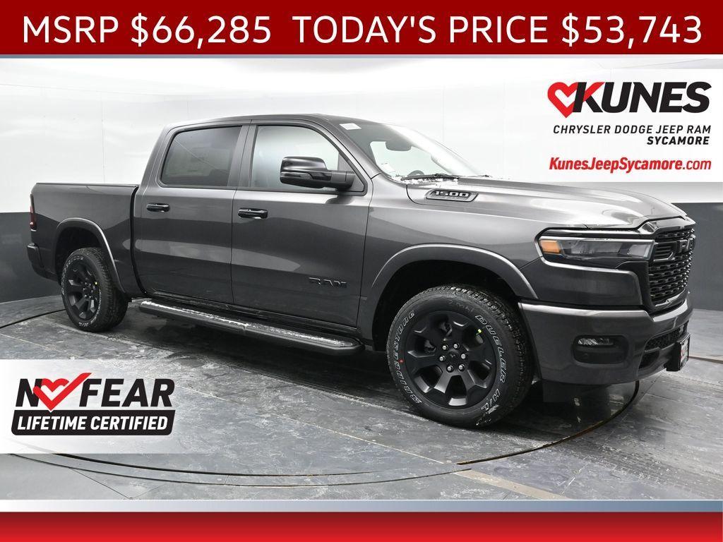 new 2025 Ram 1500 car, priced at $53,743